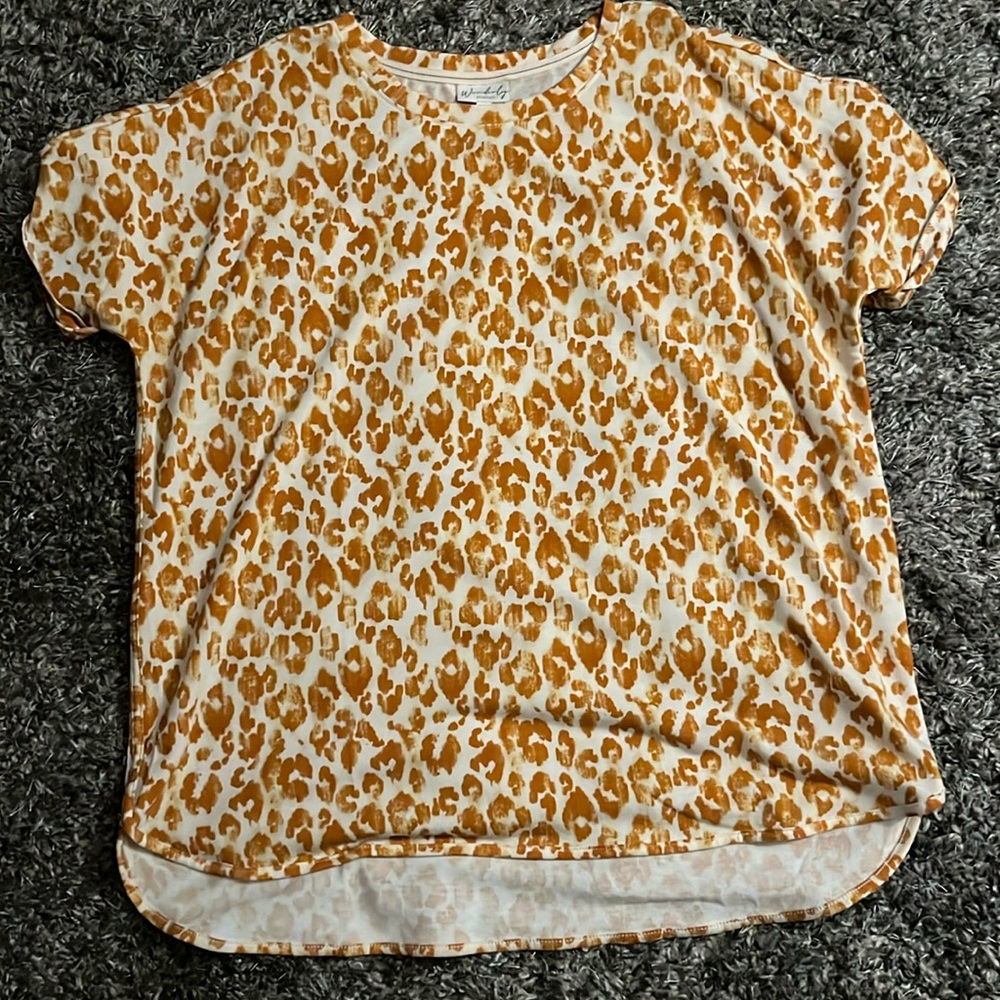 Leopard Print Blouse